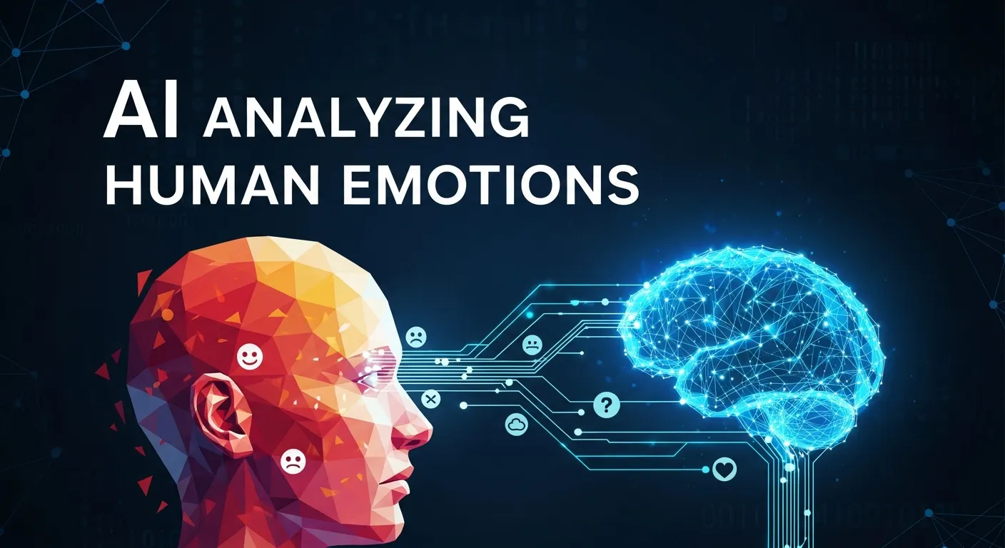 AI analyzing human emotions