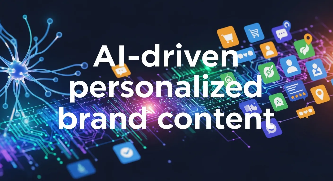 AI-driven personalized brand content