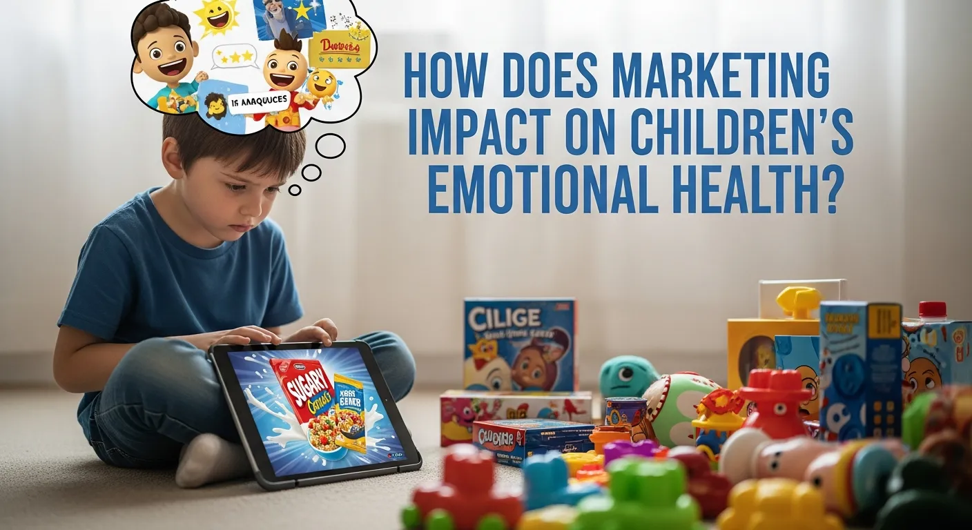 Children influenced by advertising