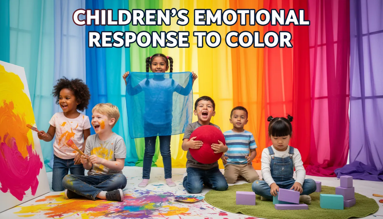 Children's emotional response to color