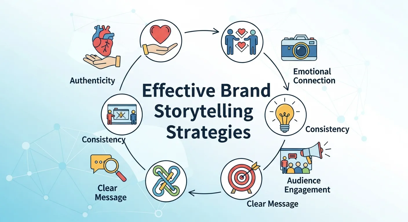 Effective brand storytelling strategies