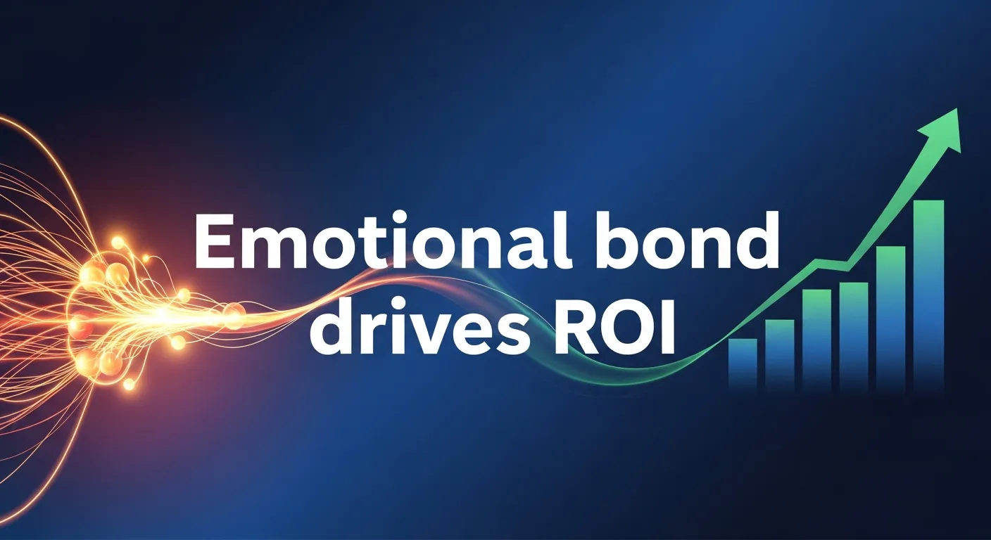 Emotional bond drives ROI