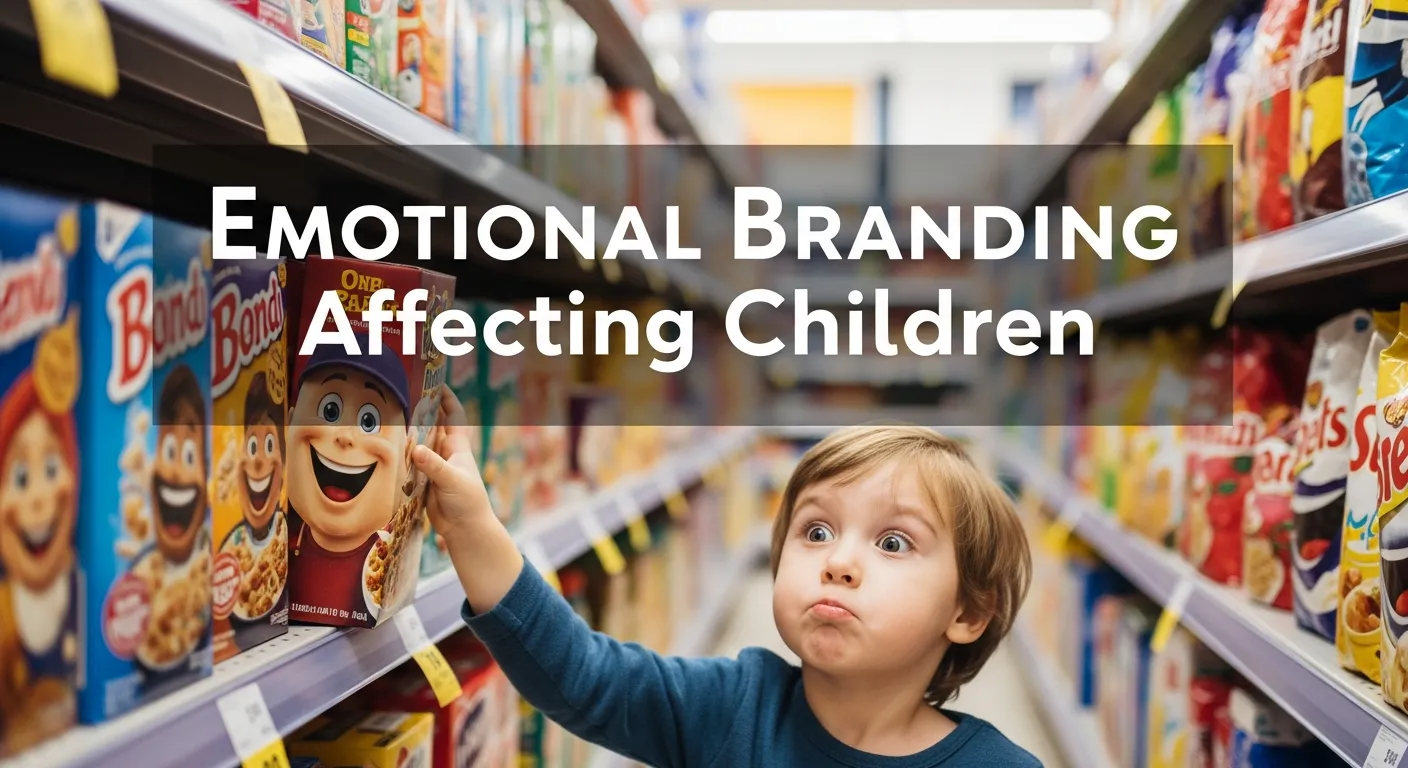 Emotional branding affecting children