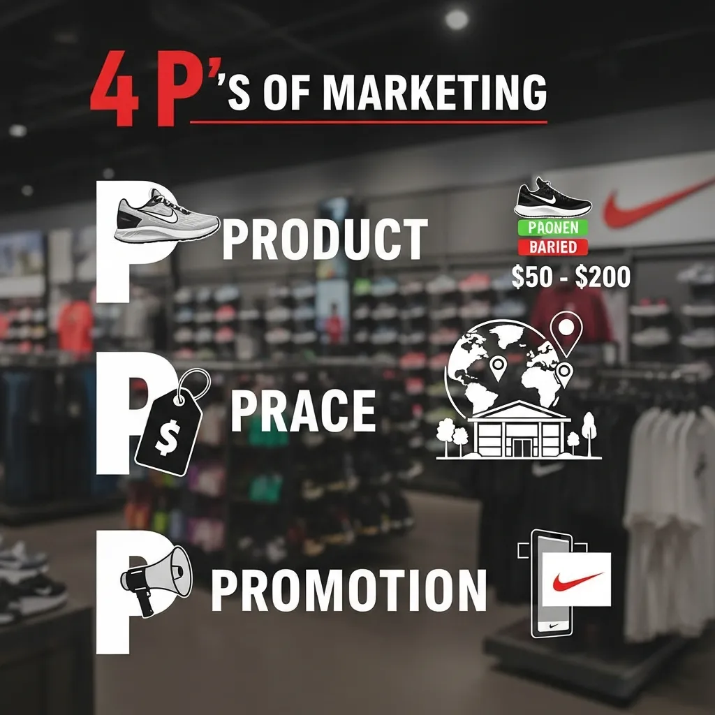 4 P's of Marketing for Nike