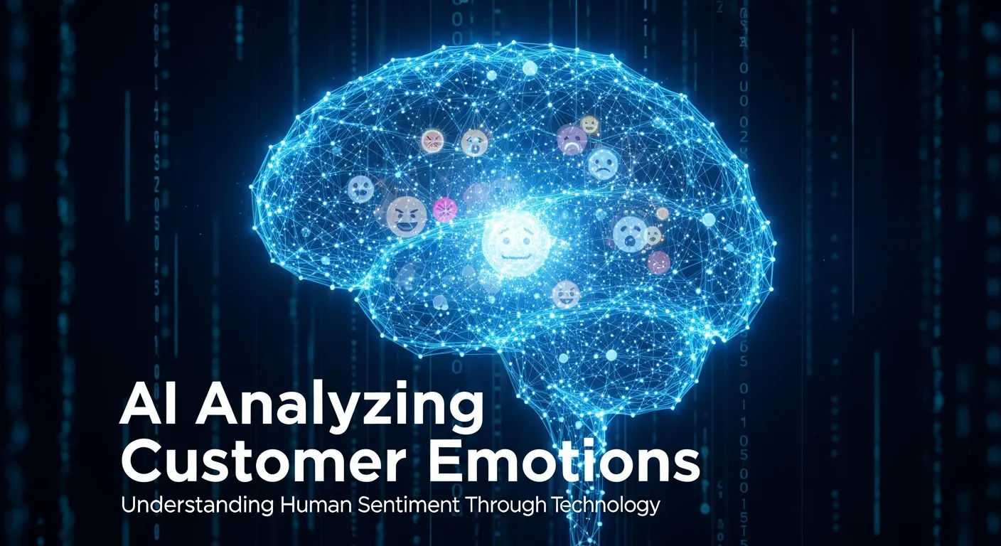 AI analyzing customer emotions