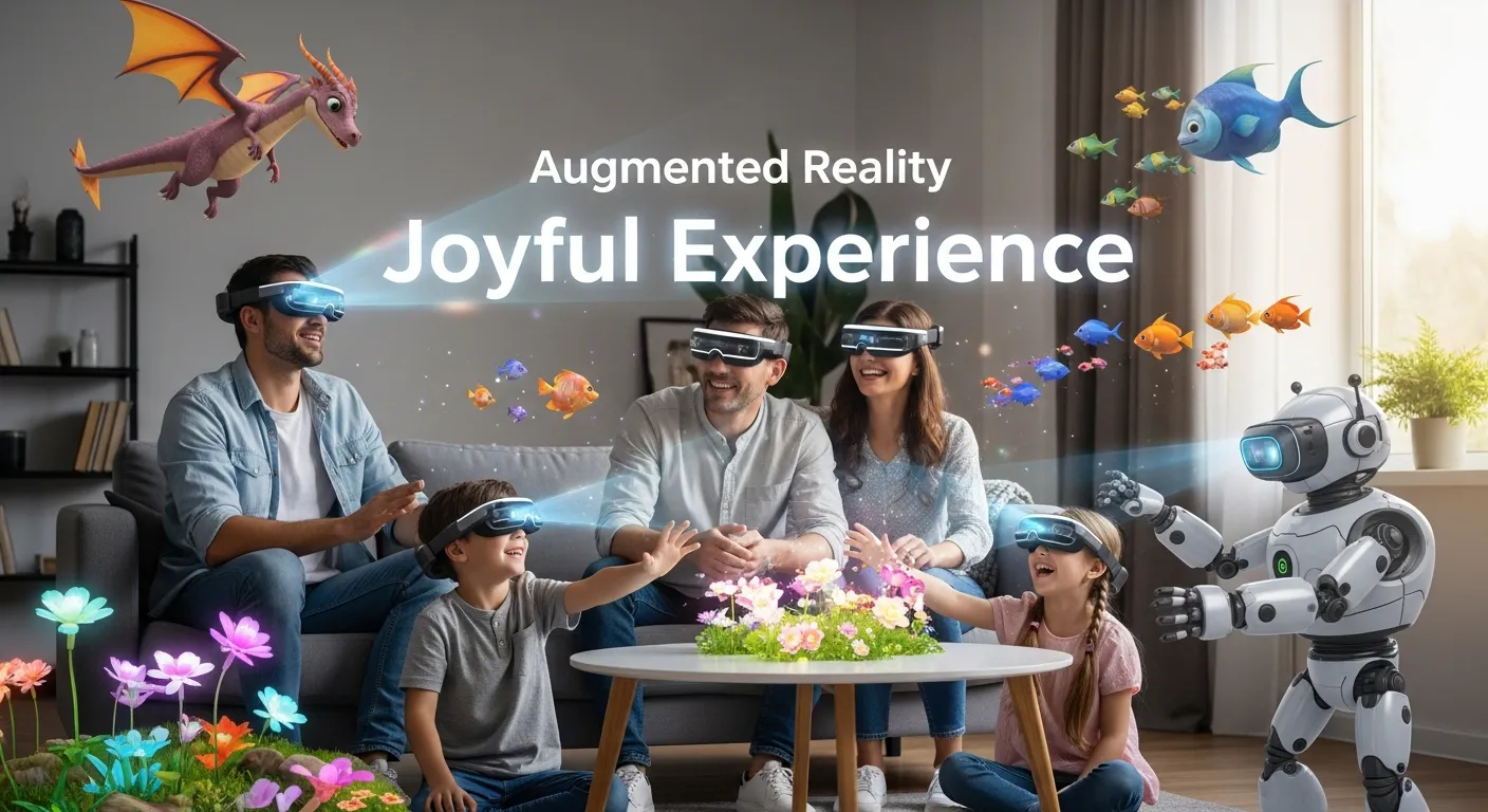 Augmented reality joyful experience