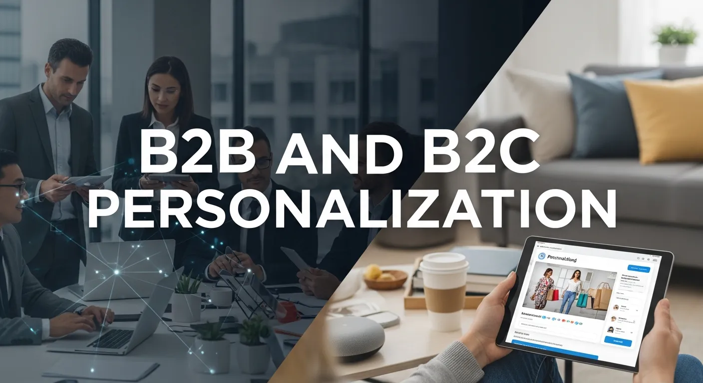 B2B and B2C personalization
