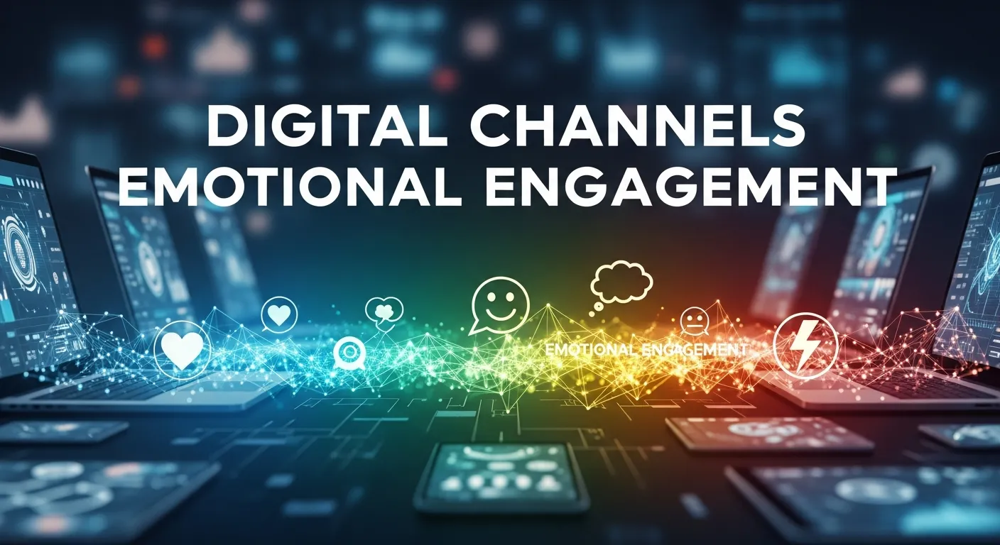 Digital channels emotional engagement