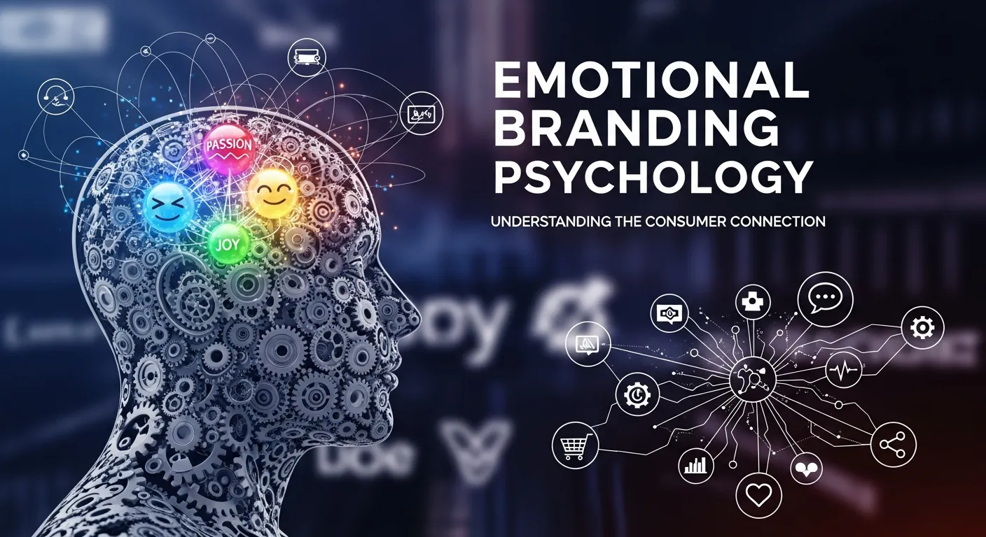 Emotional branding psychology concept
