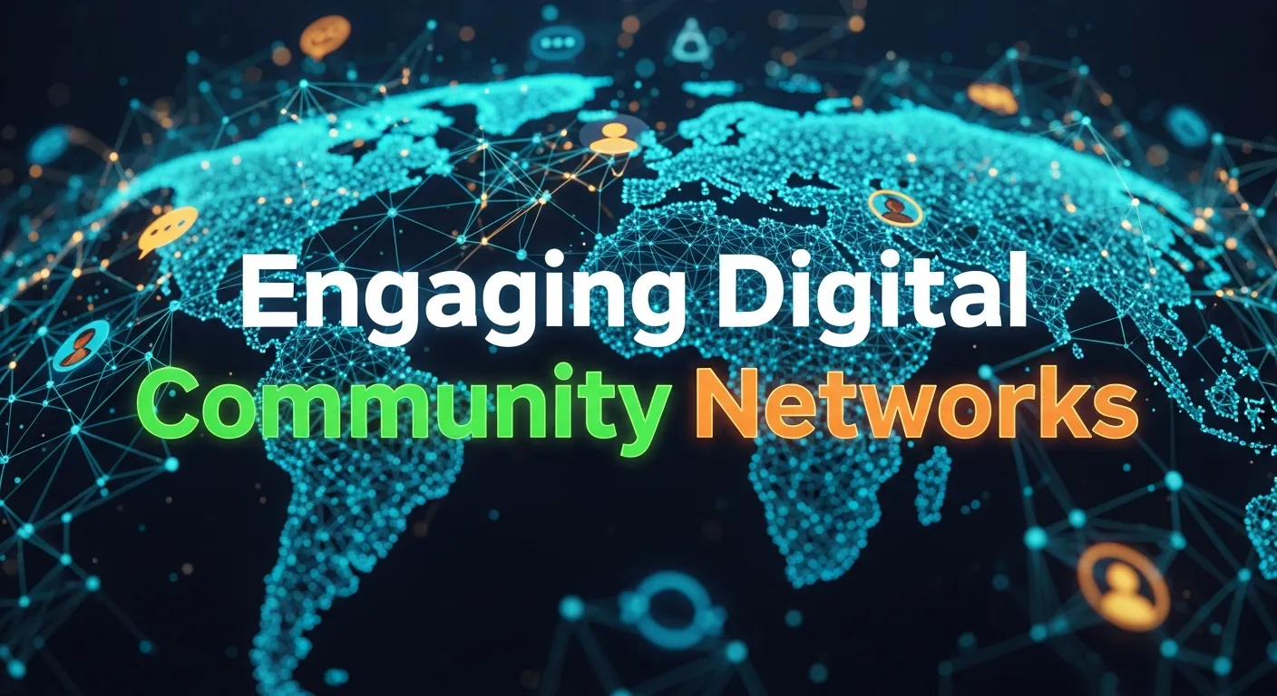 Engaging digital community networks