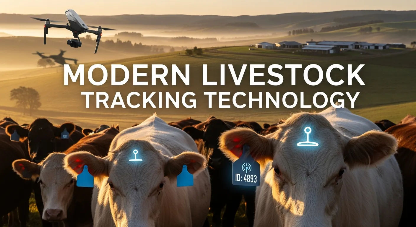 Modern livestock tracking technology