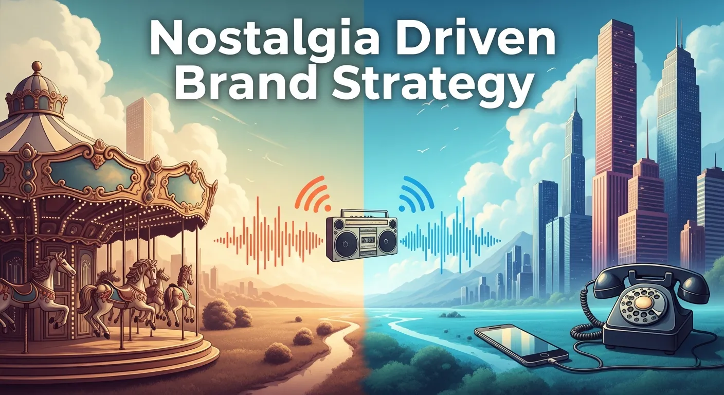 Nostalgia driven brand strategy