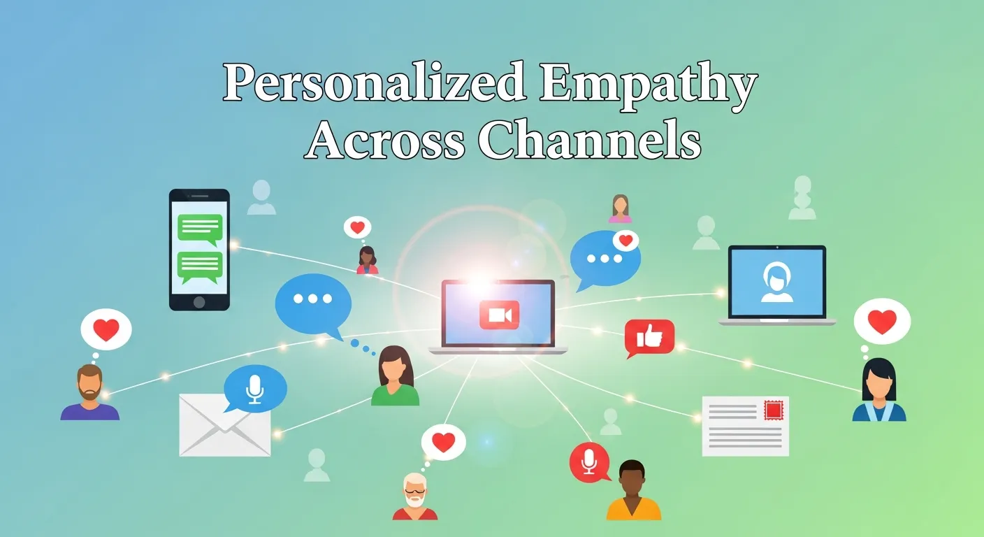 Personalized empathy across channels