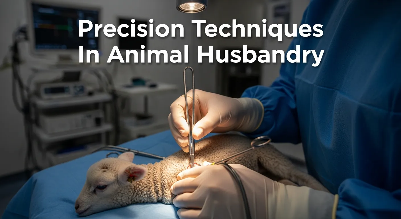 Precision techniques in animal husbandry
