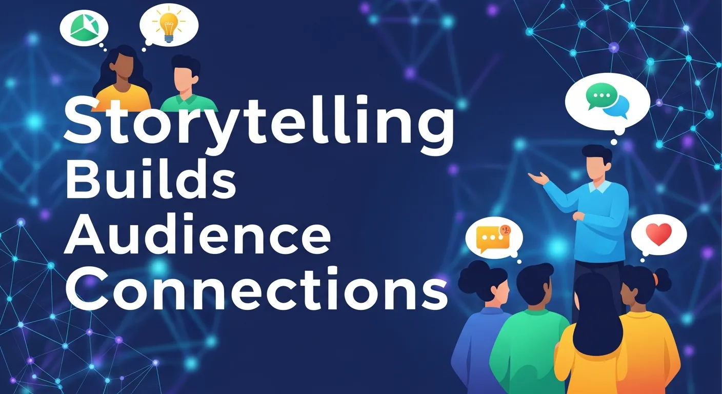 Storytelling builds audience connections