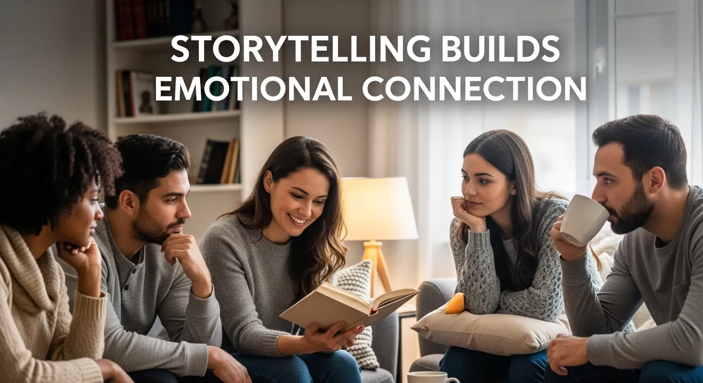 Storytelling builds emotional connection