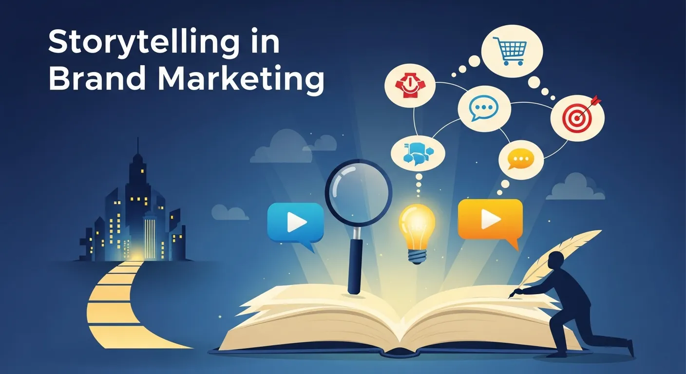 Storytelling in brand marketing