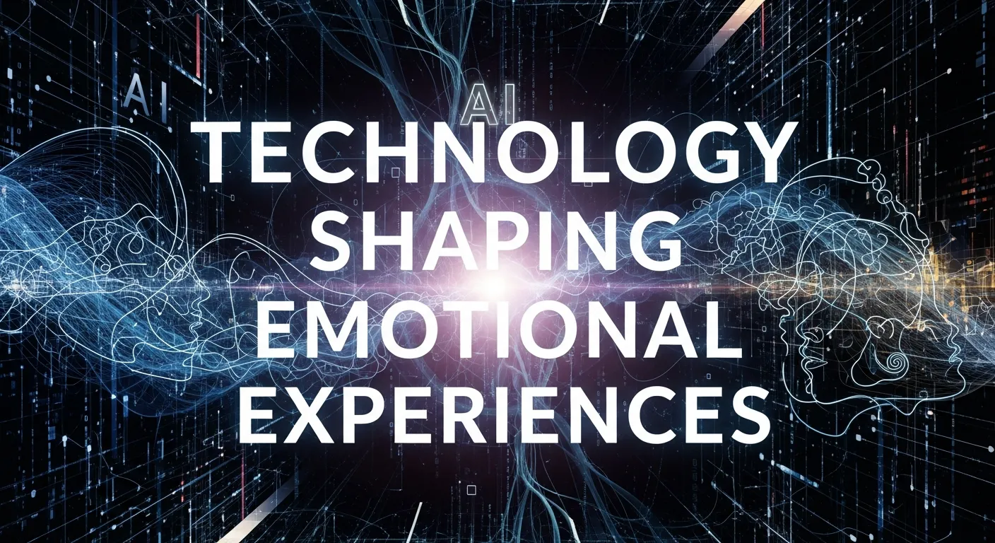 Technology shaping emotional experiences