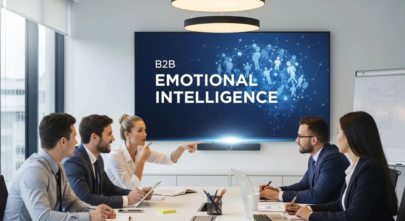 B2B emotional intelligence concept
