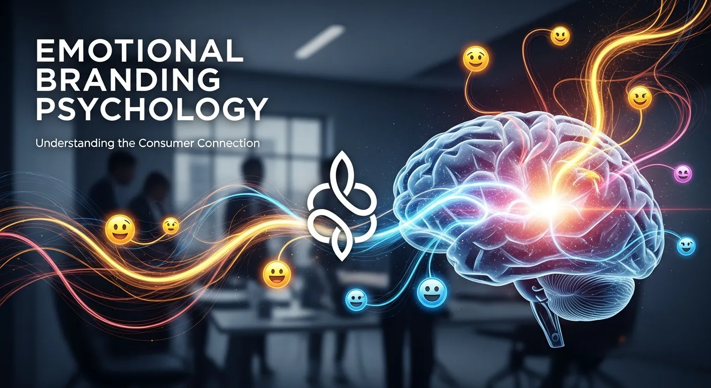 Emotional branding psychology concept