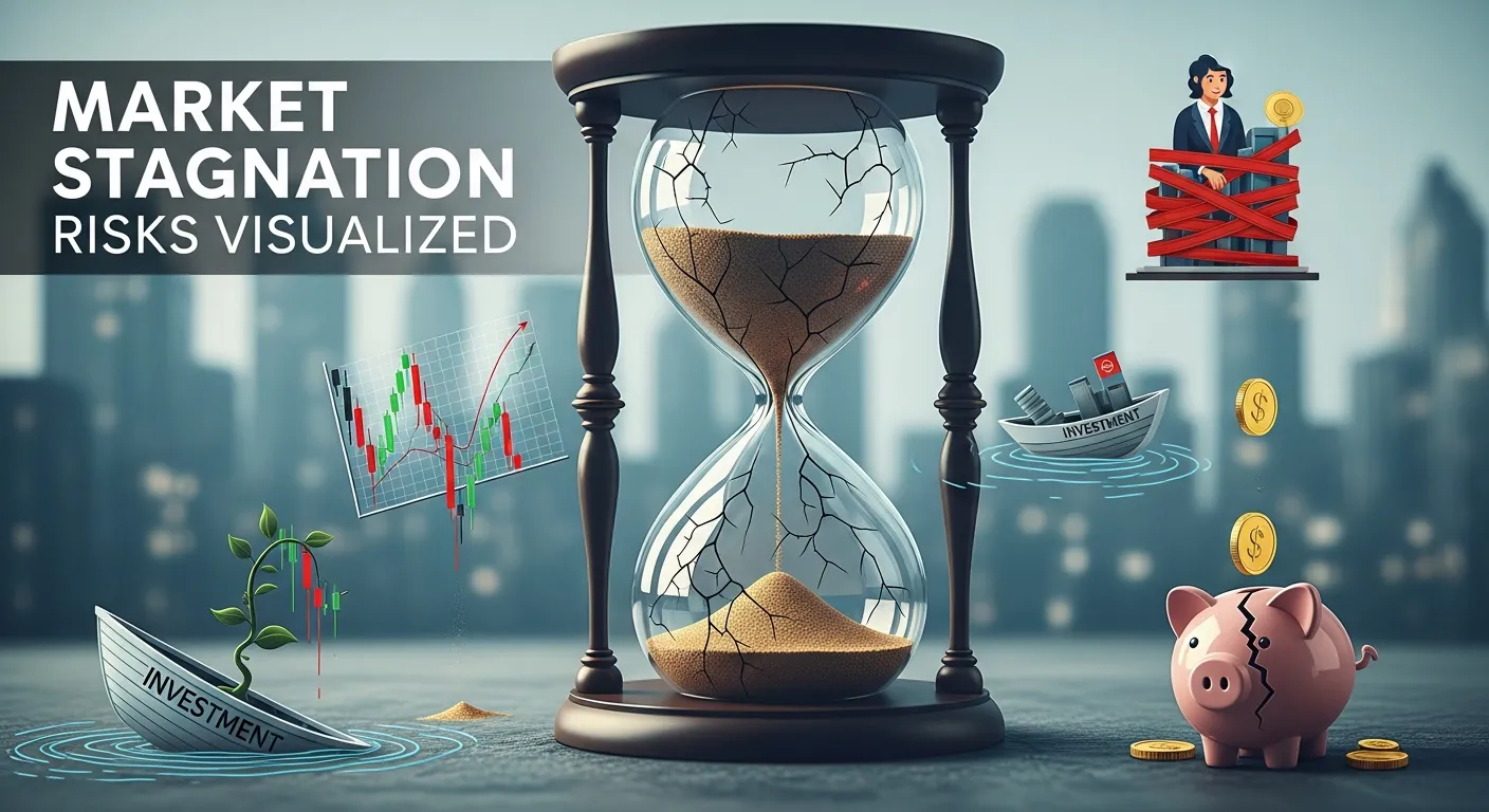 Market stagnation risks visualized