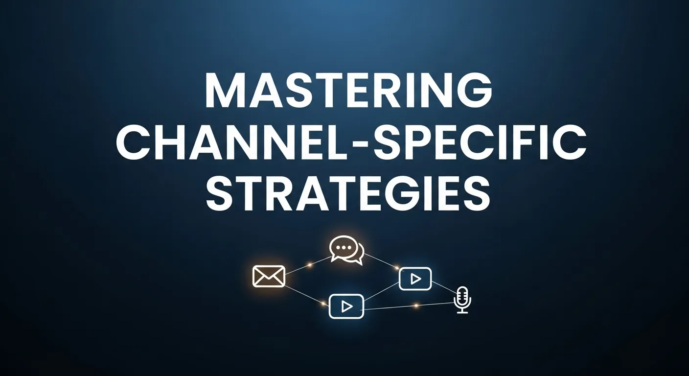 Mastering Channel-Specific Strategies
