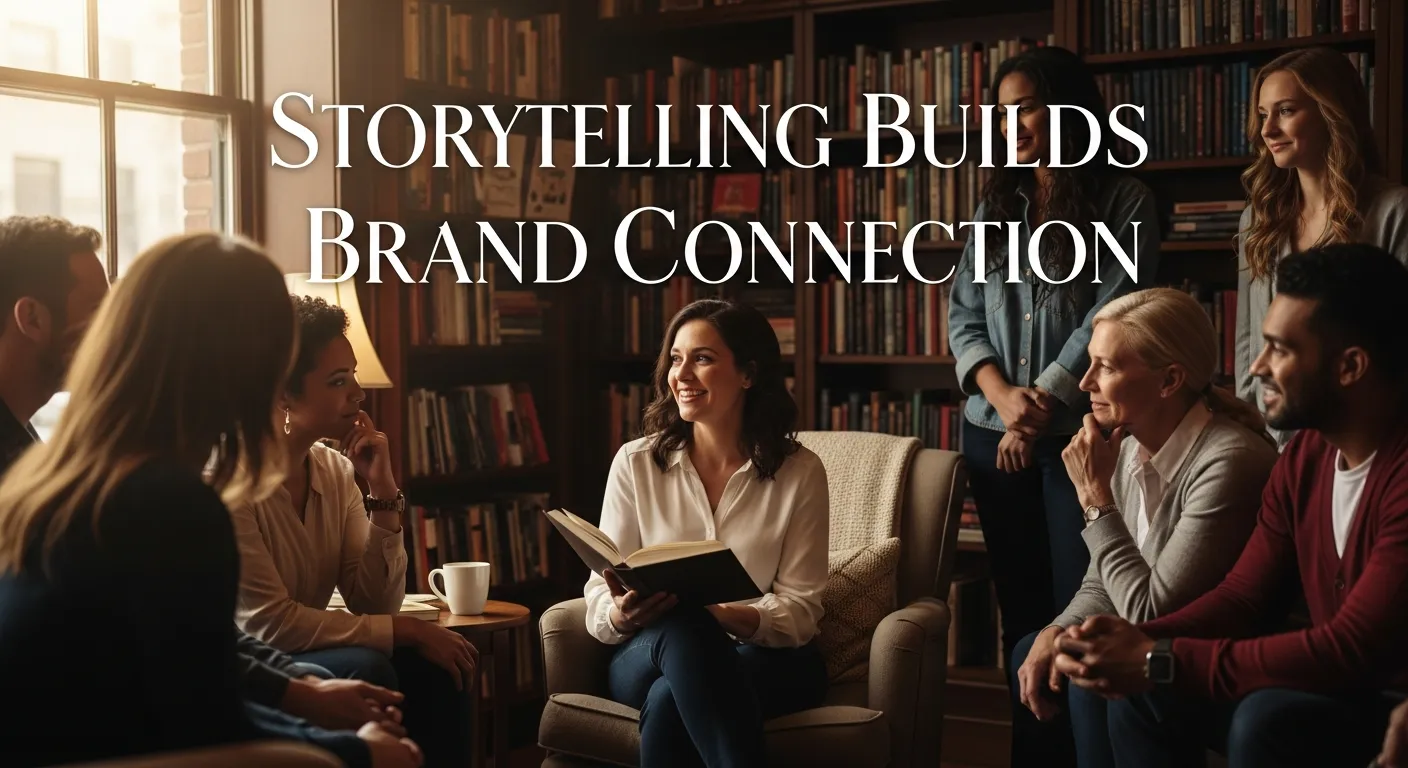 Storytelling builds brand connection