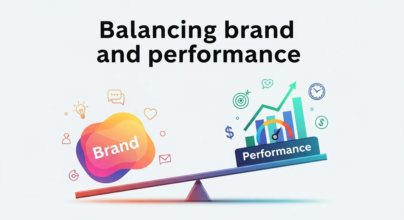 Balancing brand and performance