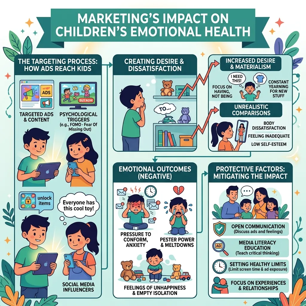 Marketing Impact on Children's Emotional Health