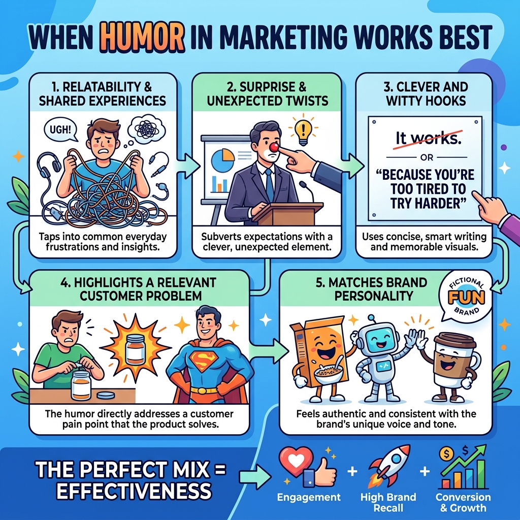 Humor in Marketing Works Best