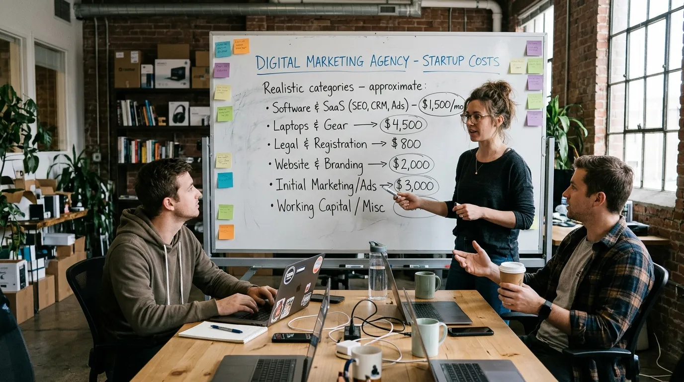 Digital Marketing Agency Startup Costs