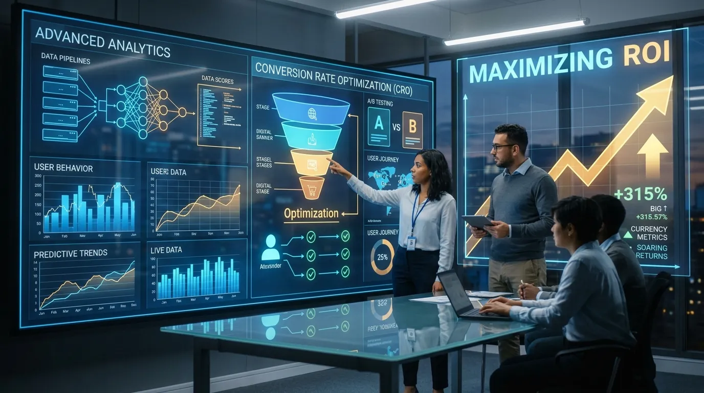 Maximizing ROI Through Advanced Analytics and Conversion Rate Optimization